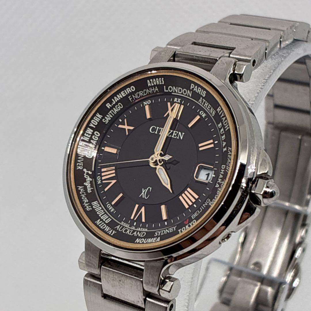美品 不動品 CITIZEN シチズン レディース 腕時計 XC クロスシー