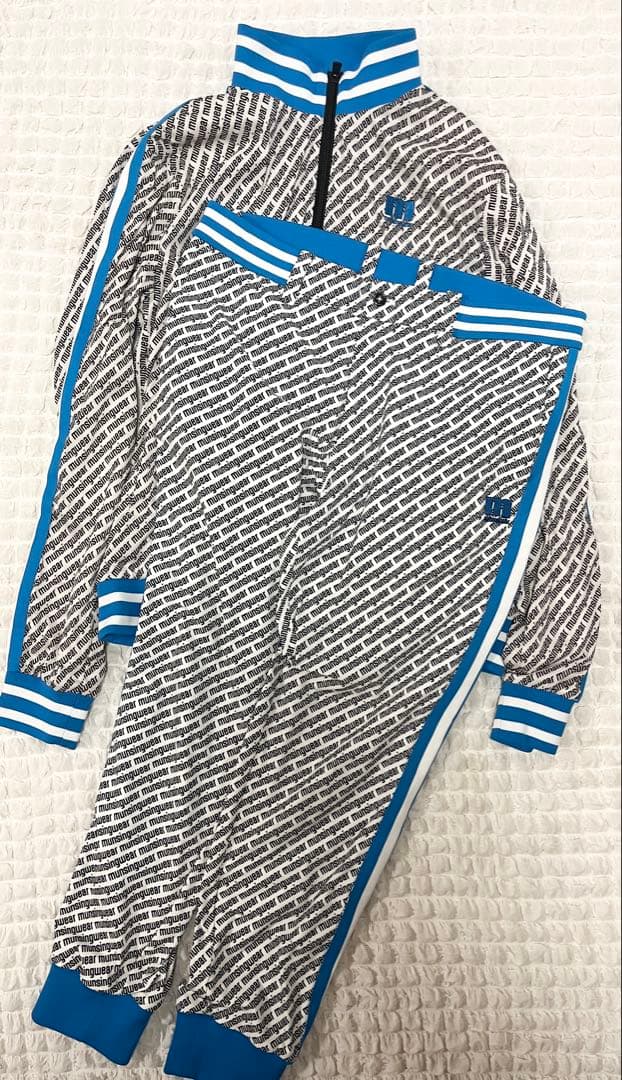 【即完品‼️】ENVOI by Munsingwear セットアップ　総柄　ゴルフ