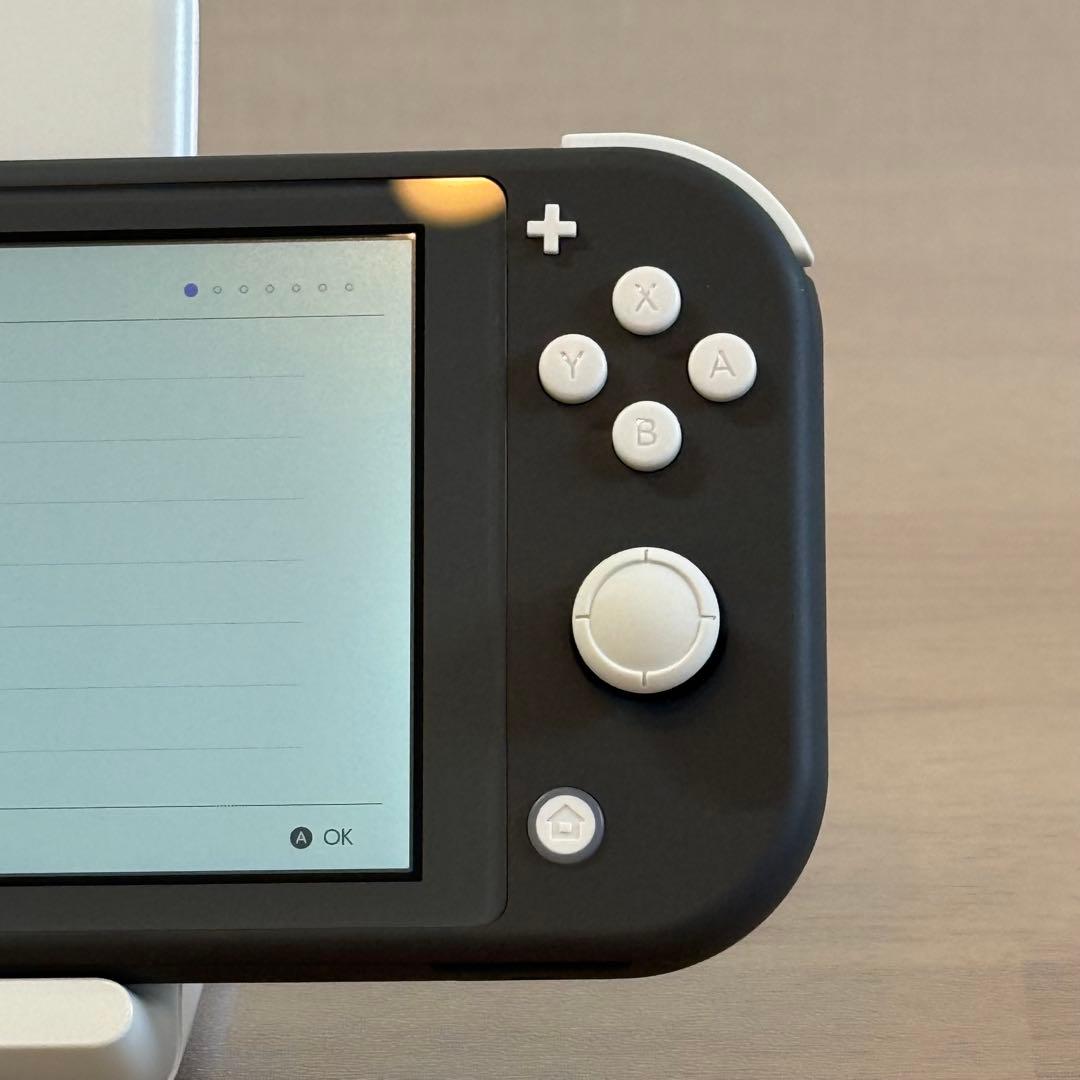 7-098【美品】Switch LITE グレー