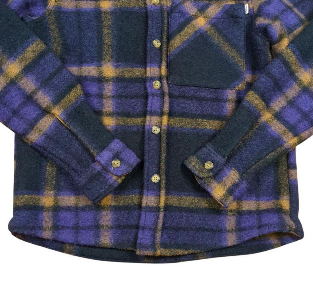 Timberland ウール チェック シャツ ジャケット