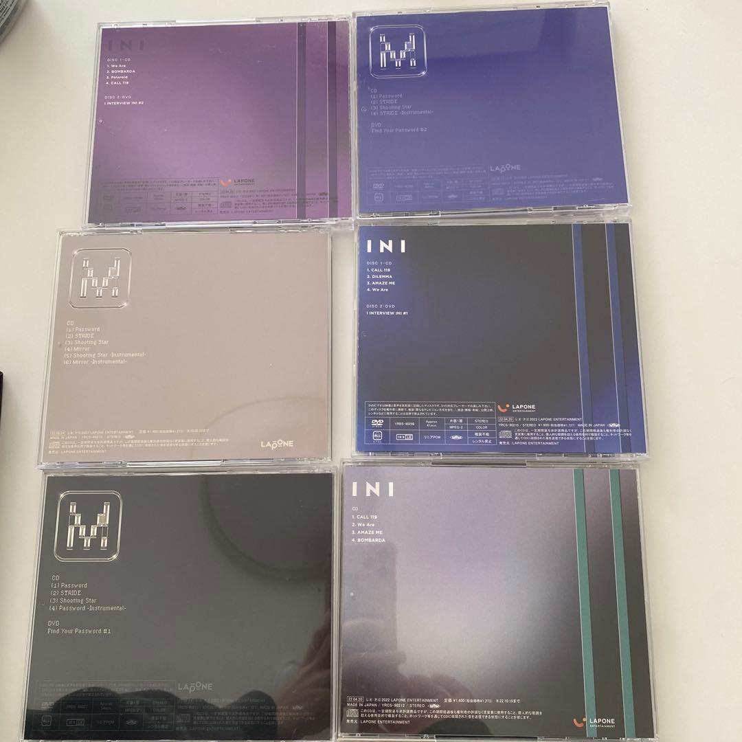 INI 未使用　DVD