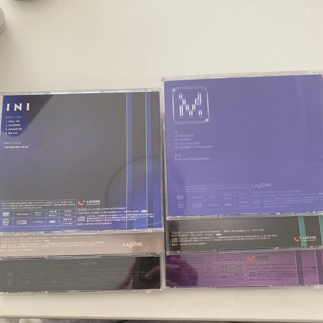 INI 未使用　DVD
