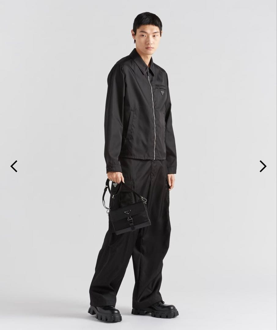 定価357,500円PRADA Re-Nylon ブルゾンジャケットサイズ46