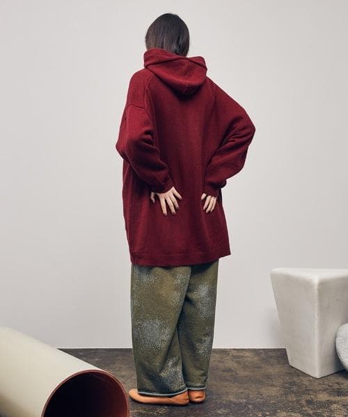 22AW Dulcamara フーディニットカーディガン