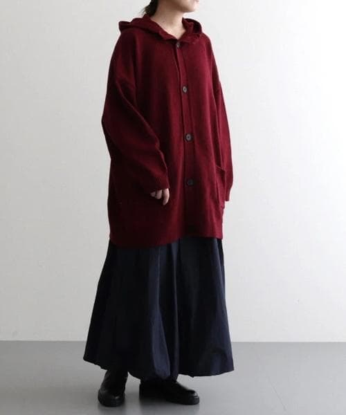 22AW Dulcamara フーディニットカーディガン
