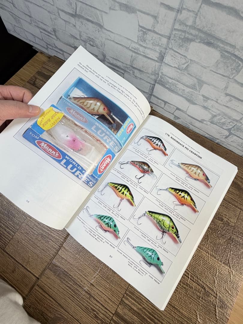 オールド洋書Mammsマンズlure &takle新品未使用