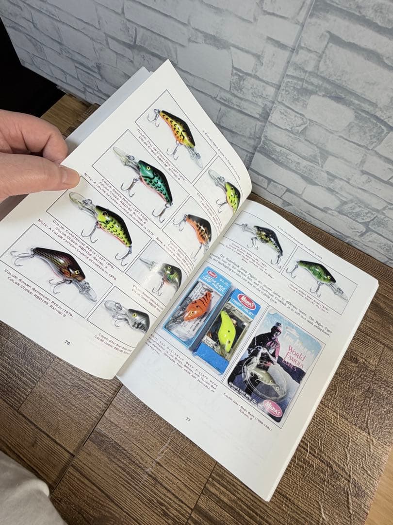 オールド洋書Mammsマンズlure &takle新品未使用