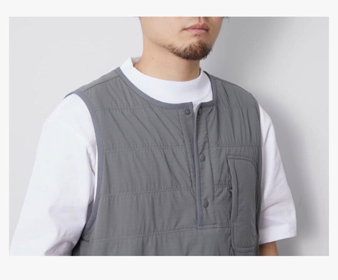  peak スノーピーク 新作 フレキシブル インサレーション ベスト
