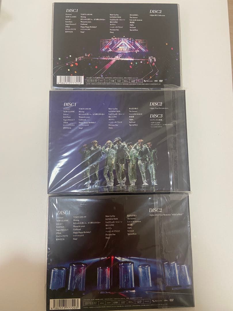 なにわ男子「LIVE TOUR 2024 ＋Alpha」 DVD 3枚セット