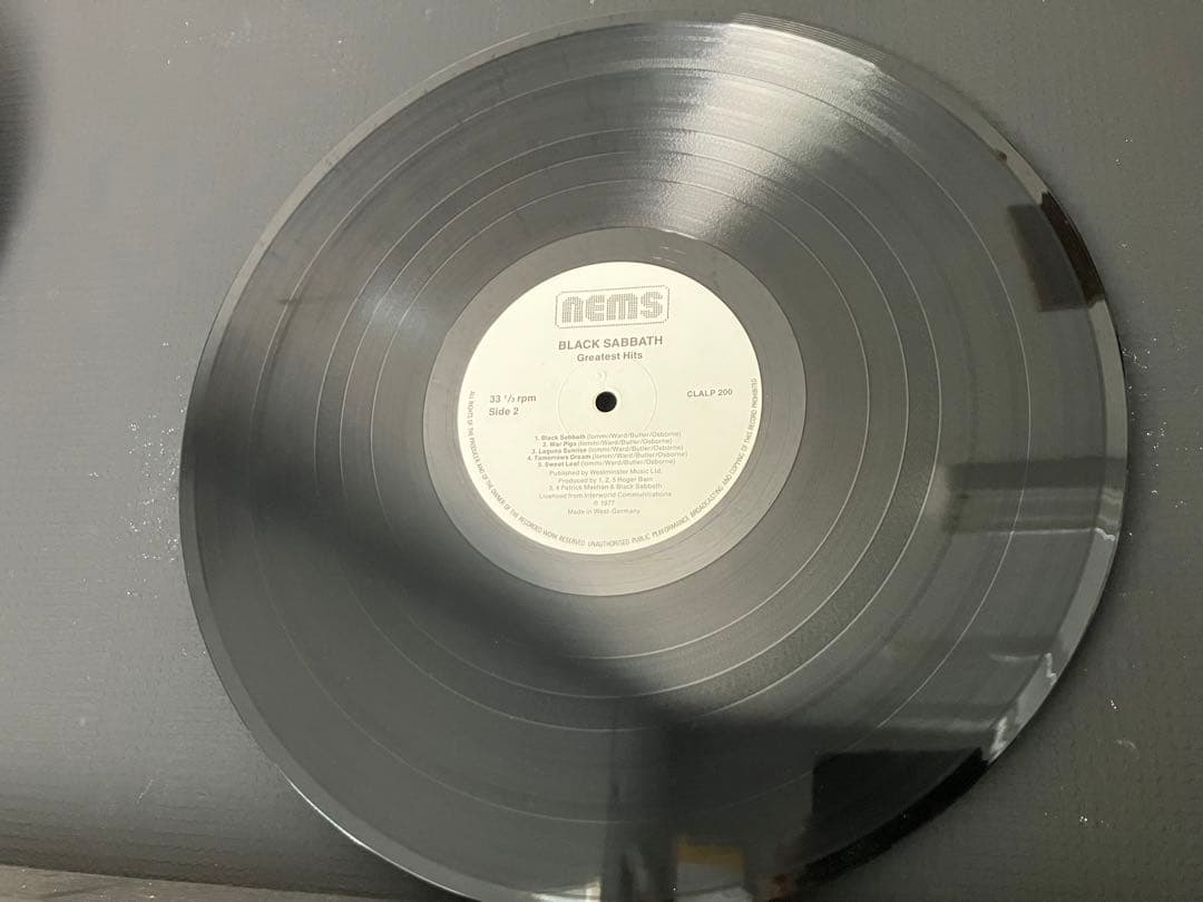 BLACK SABBATH / Greatest Hits アナログLPレコード