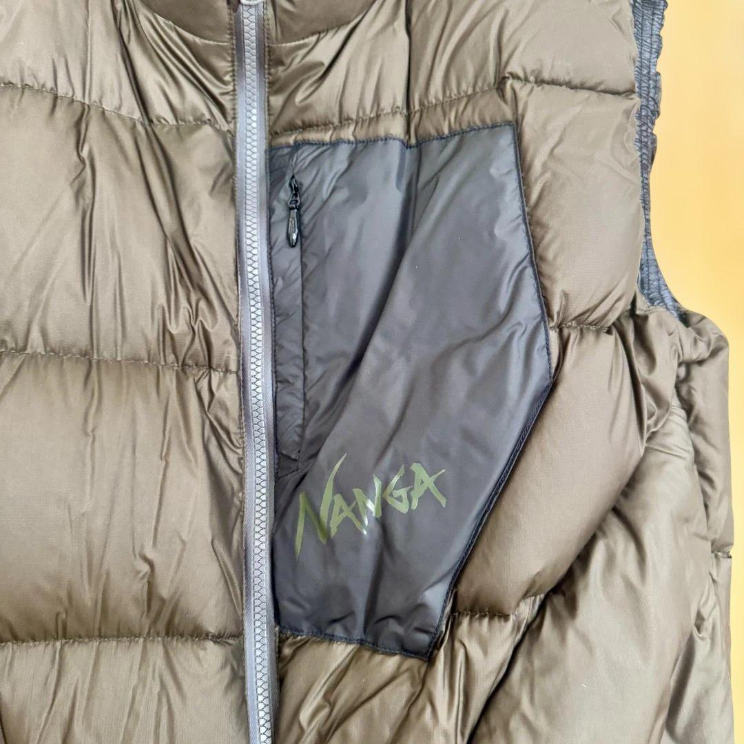 美品　NANGA ナンガ　マゼノリッジ ベスト ダウンベスト　XL