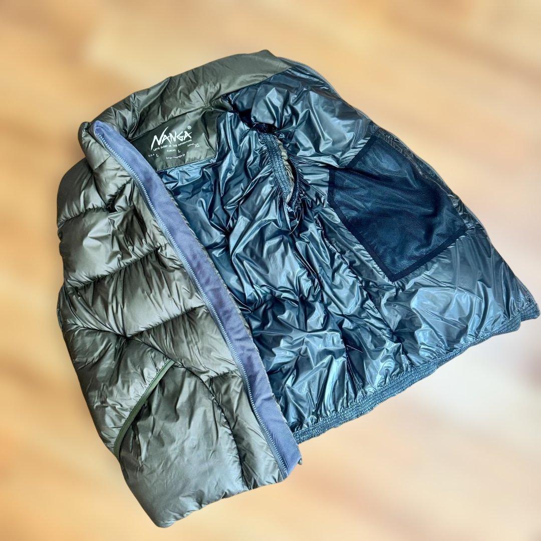 美品　NANGA ナンガ　マゼノリッジ ベスト ダウンベスト　XL