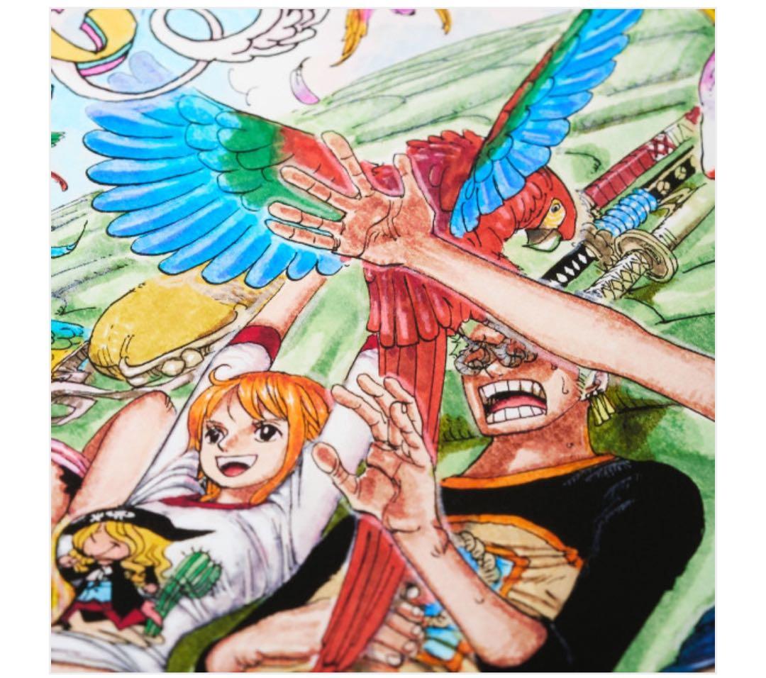 か*に様 ONE PIECE マンガアート NFT複製原画 \"Wings\" 2枚