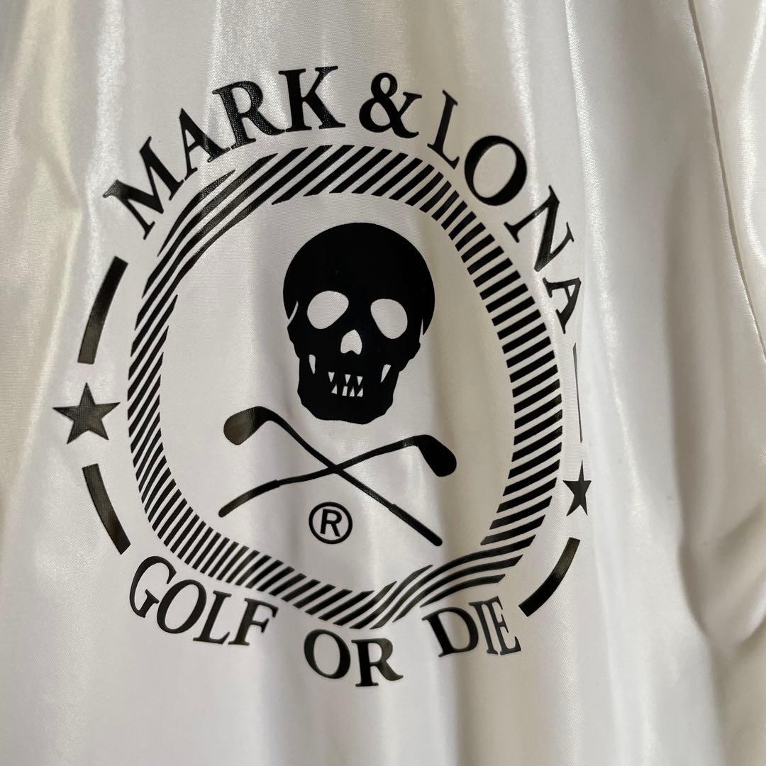 MARK AND LONA フルジップジャケット ホワイト
