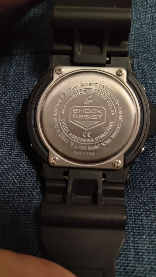 [美品]CASIO G-SHOCK ソーラー電波時計