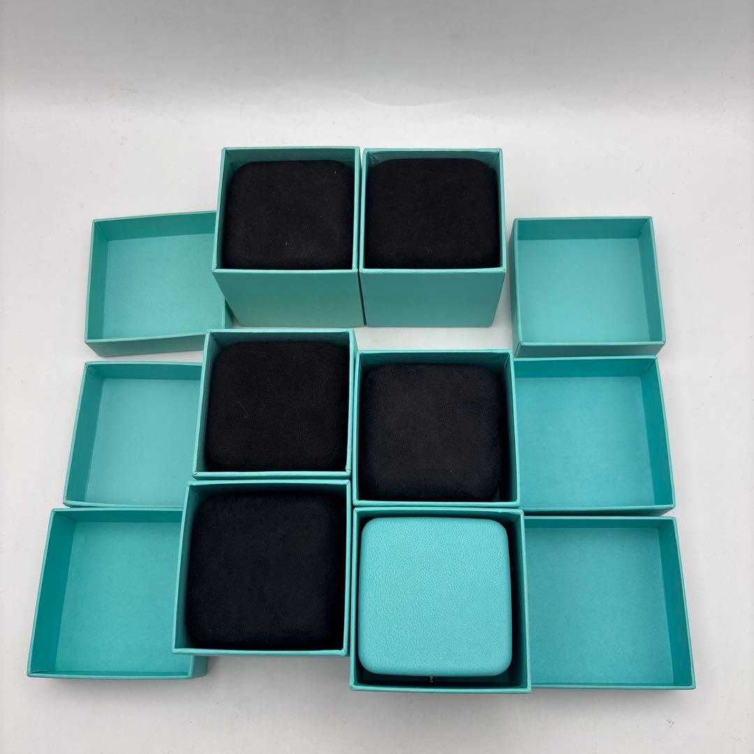 ギフト箱空き箱TIFFANY & CO.リングケースまとめ６個
