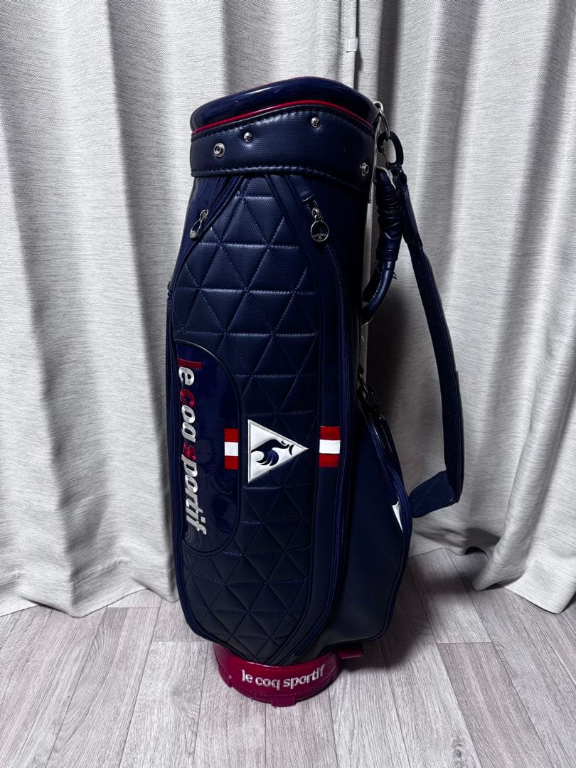 ルコック le coq sportif golf ゴルフバッグ ネイビー