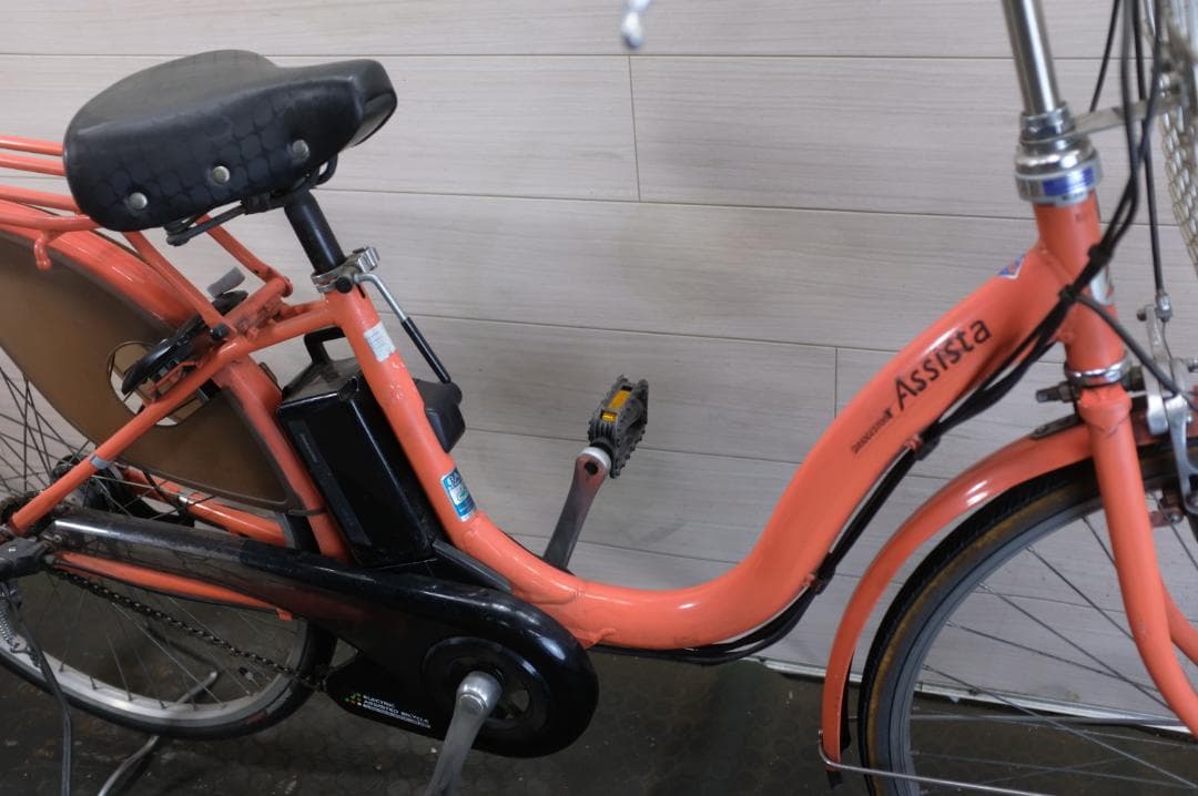 Ｋ子 )BS アシスタ　26インチ　3段　13.2Ah（5点灯）充電器あり