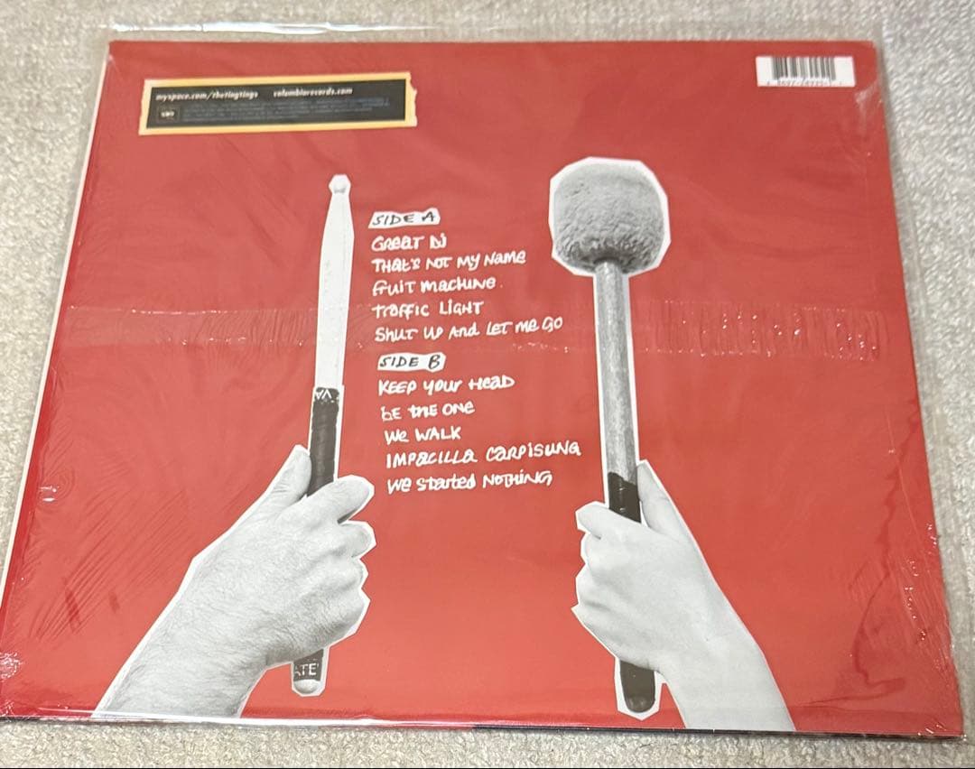 洋楽 THE TING TINGS WE STARTED NOTHING LP