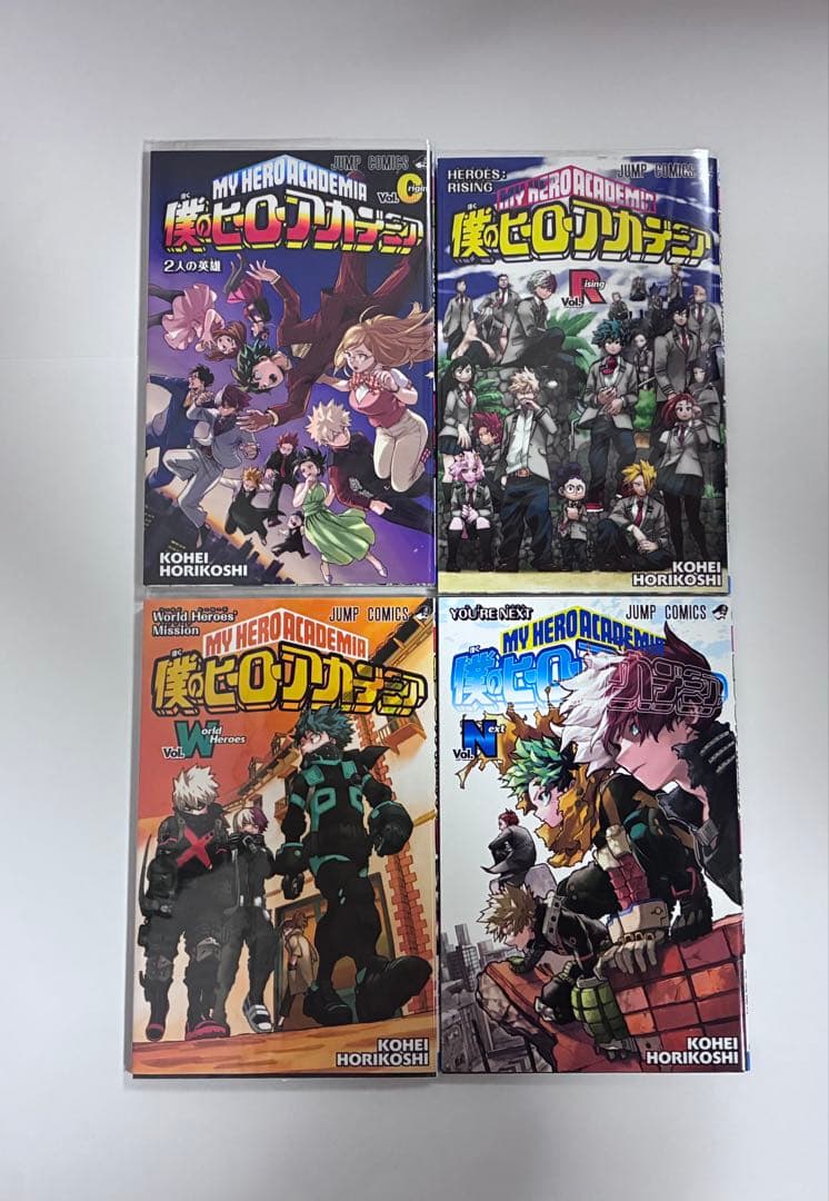 僕のヒーローアカデミア　1-33巻＋映画特典冊子4冊＋小説（劇場版2人の英雄）