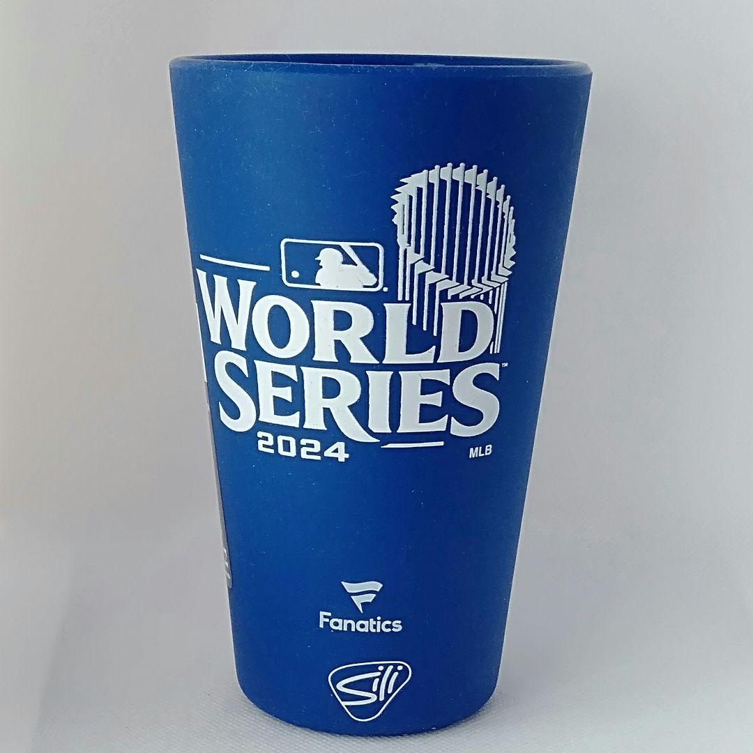 ドジャース　2024MLBワールドシリーズ　パイントグラス　シリコンカップ