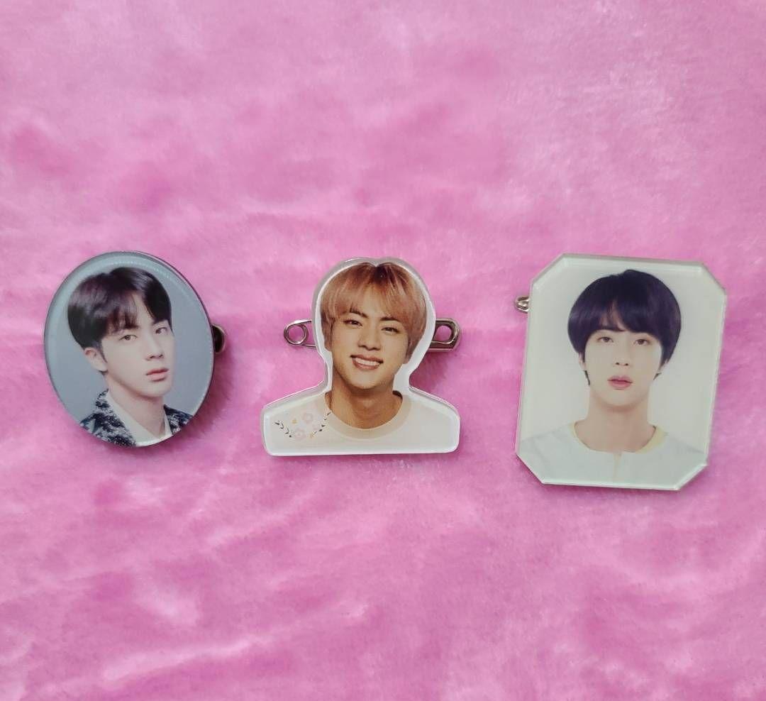 BTS   防弾少年団   ジン アクリルバッチ　 セット