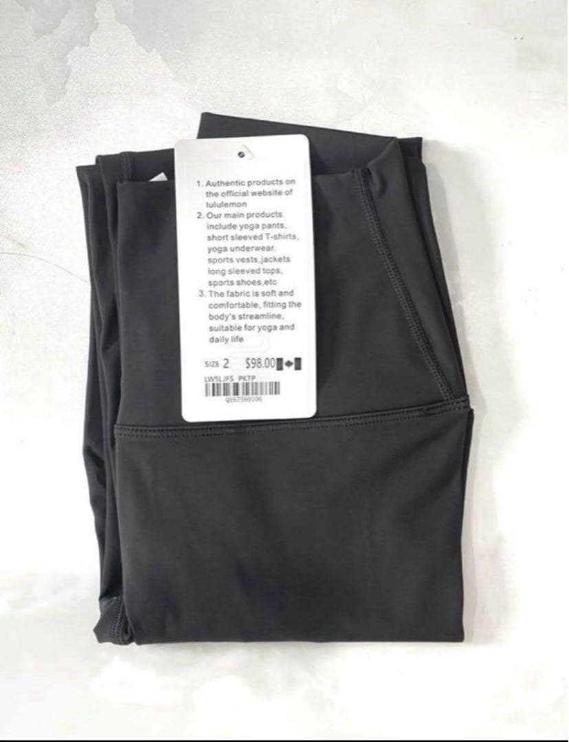70lululemon Align25 レギンスグレー、ネイビーXS(2)