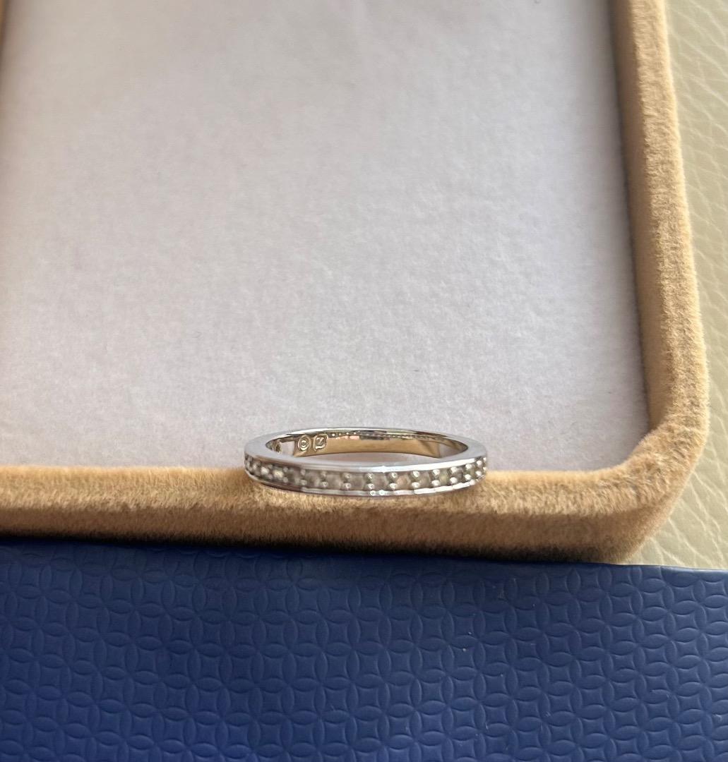 美品スワロフスキーSwarovskiクリスタルリングRareラレ52サイズ11号