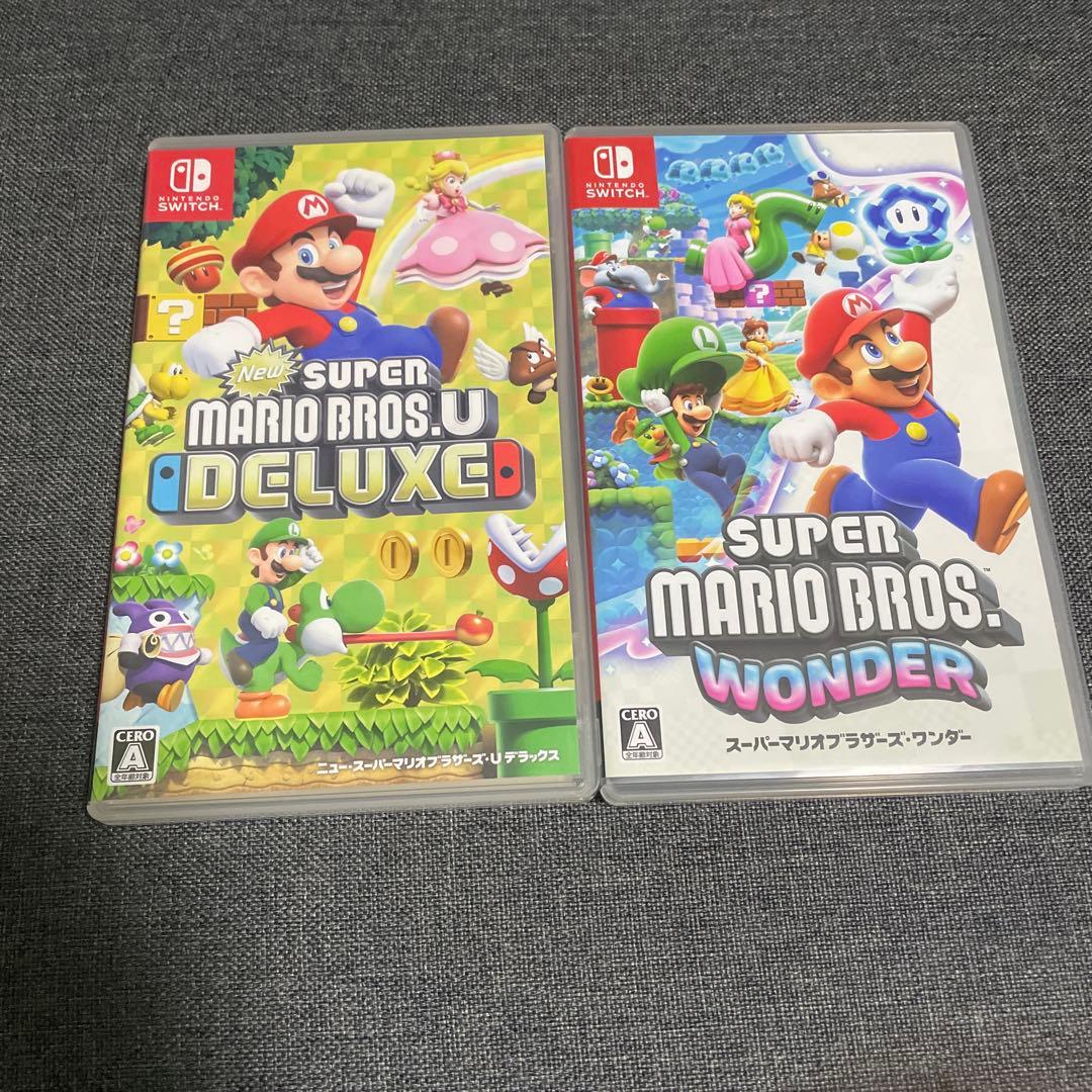スーパーマリオブラザーズUデラックス&スーパーマリオブラザーズワンダーセット売り
