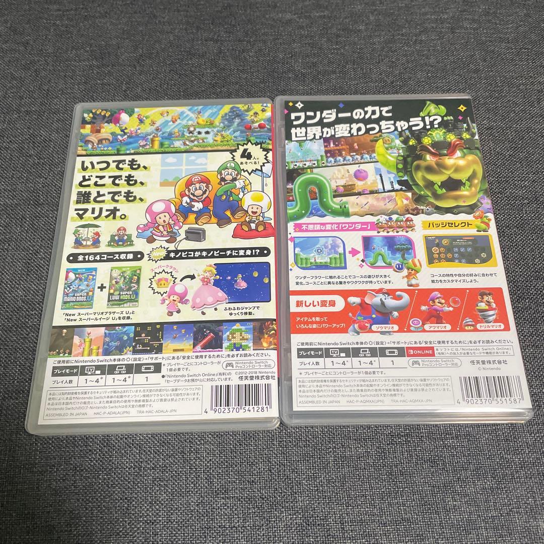 スーパーマリオブラザーズUデラックス&スーパーマリオブラザーズワンダーセット売り