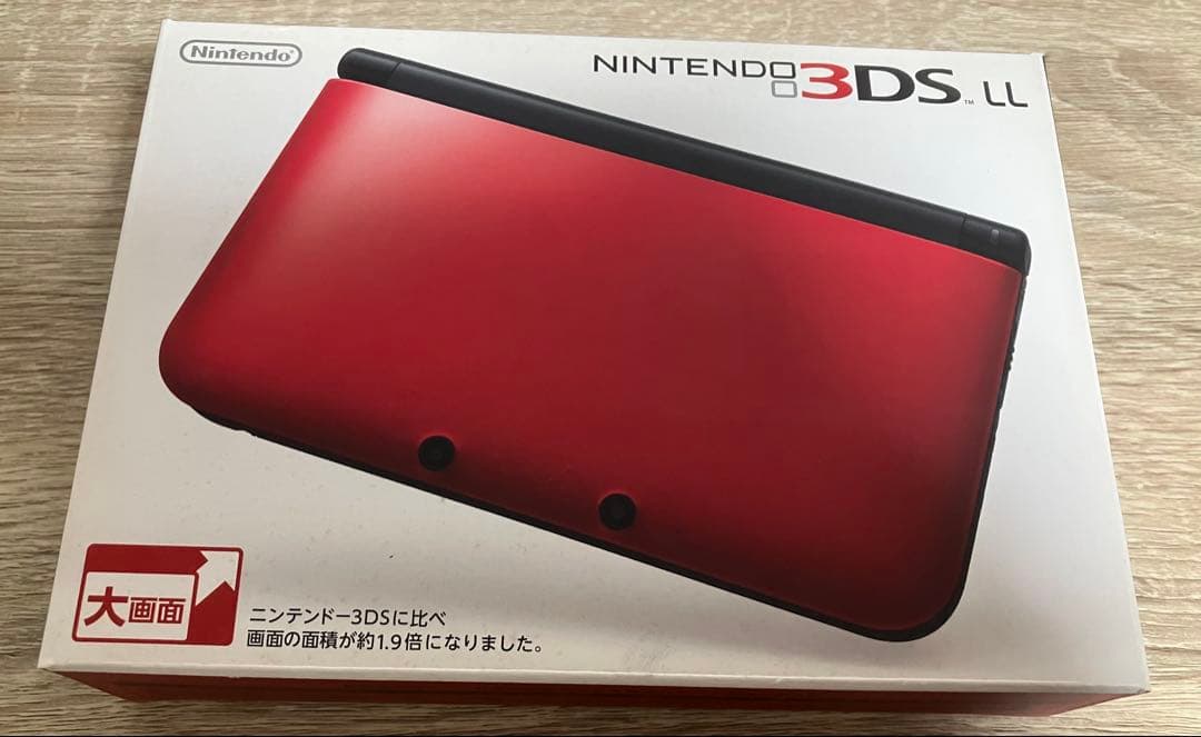 【美品】ニンテンドー3DSLL レッド×ブラック