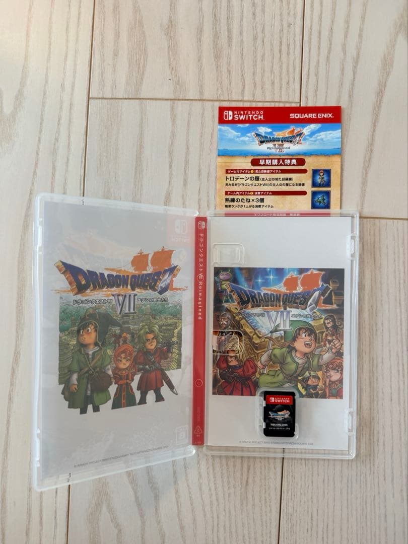 Switch版 ドラゴンクエストシリーズ ソフト3点セット 1&2, 3, 7