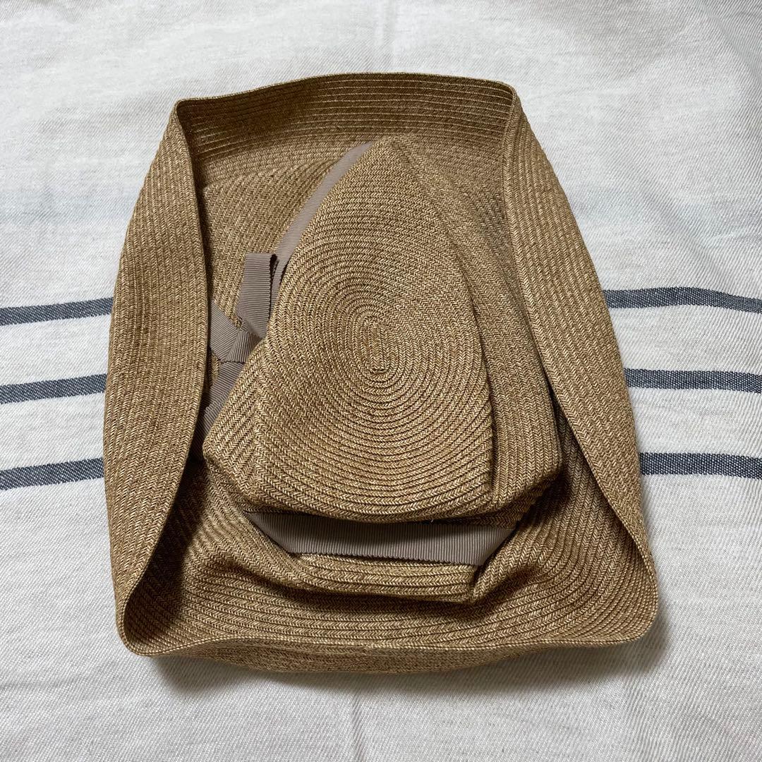 【新品・箱無し】マチュアーハ BOXED HAT（つば幅11cm）