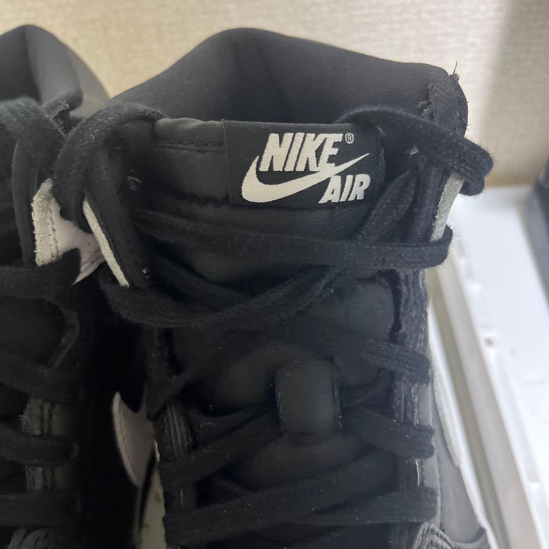 Nike jordan1 retro hi ogパンダ　ハイカット　白黒