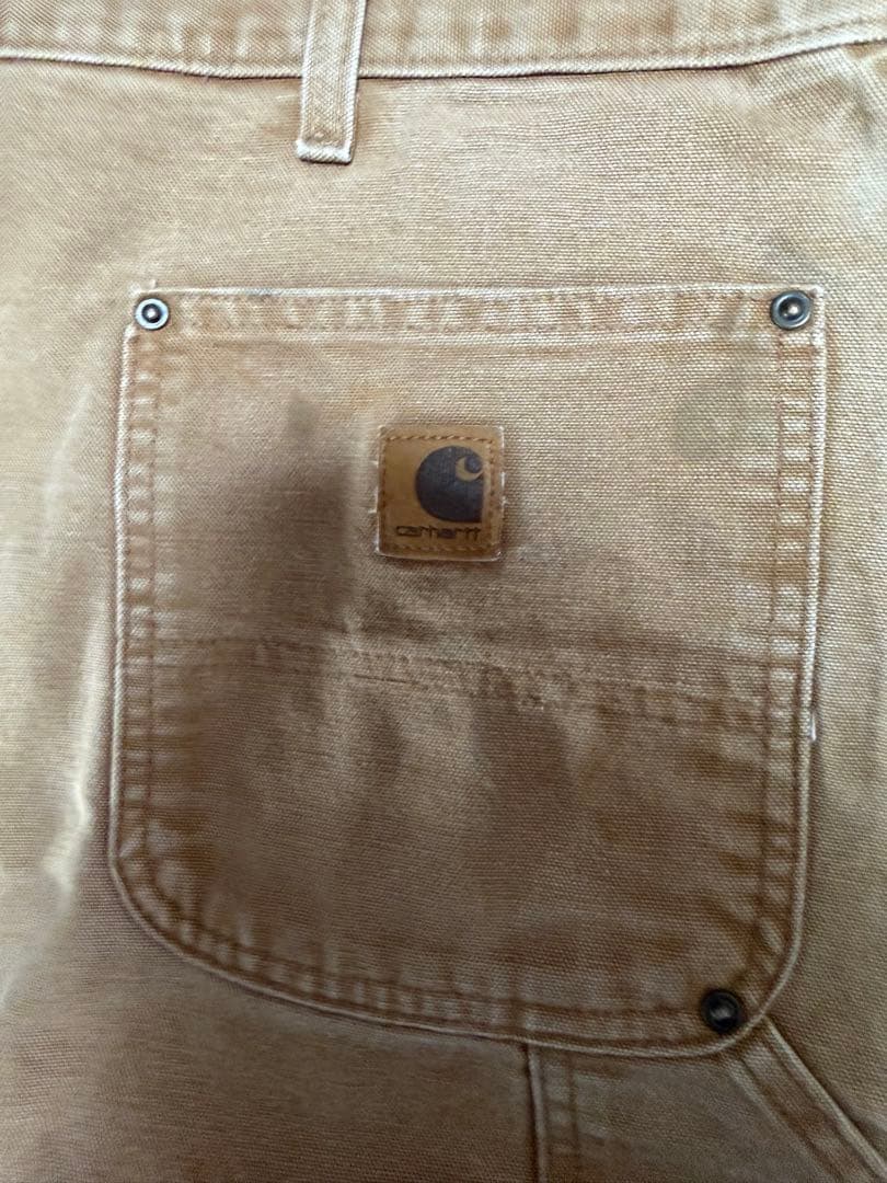 carhartt ダブルニー ブラウン 雰囲気⭕️ メキシコ製　40×30