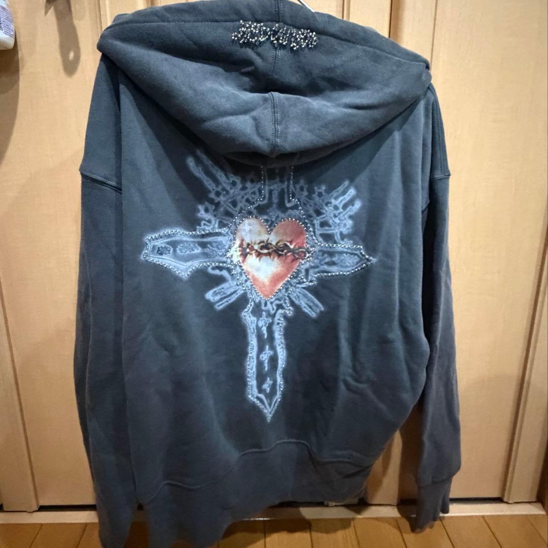 SCULPTOR Beaded Saint Hoodie パーカー　ビーズ