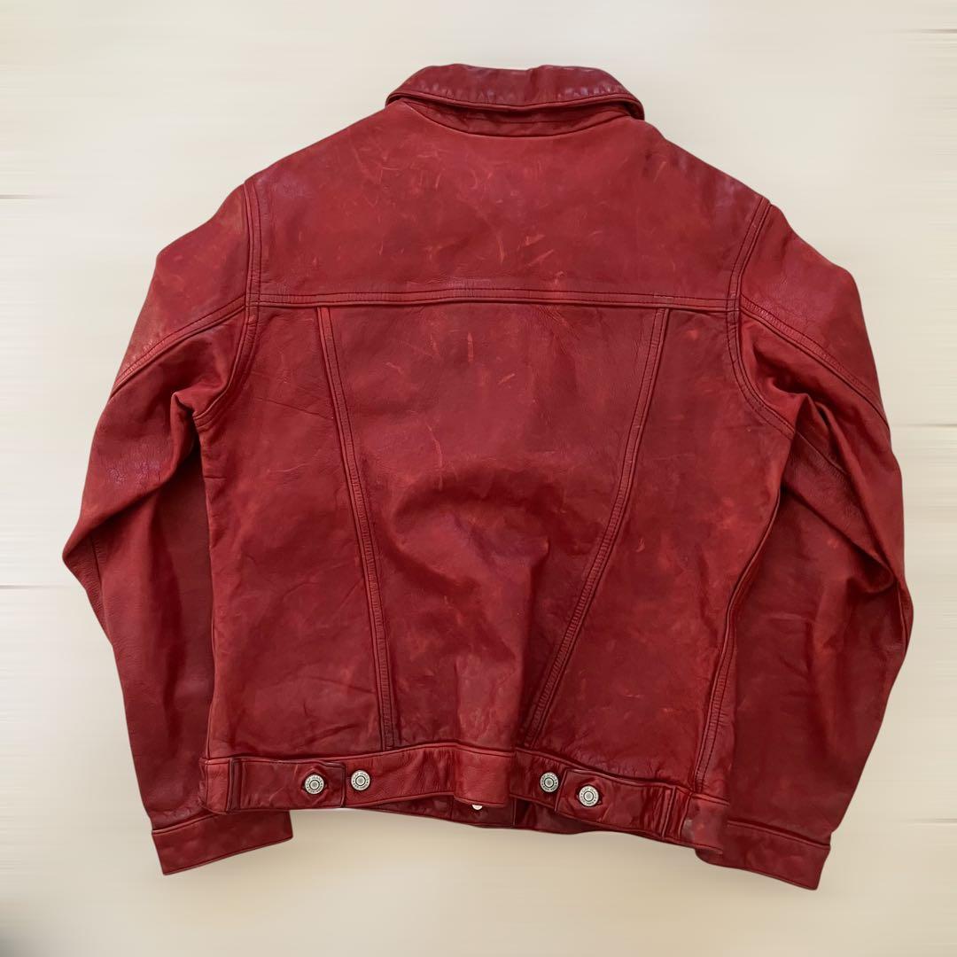 OLD GAP トラッカージャケット 赤 ワインレッド S M