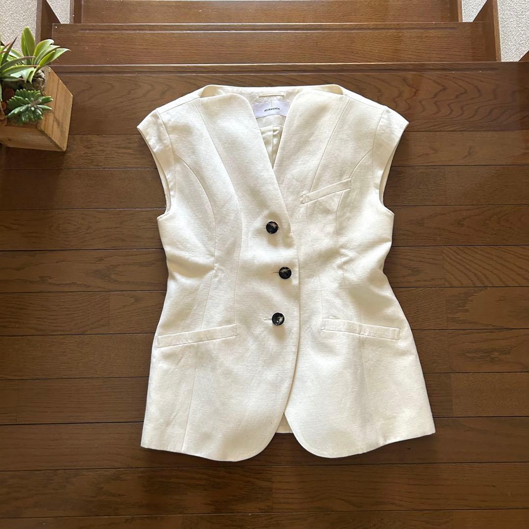 AKIRANAKA アキラナカ♡sesilia linen リネン ジャケット