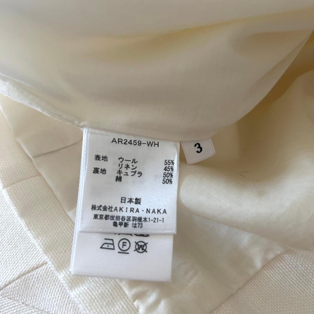 AKIRANAKA アキラナカ♡sesilia linen リネン ジャケット