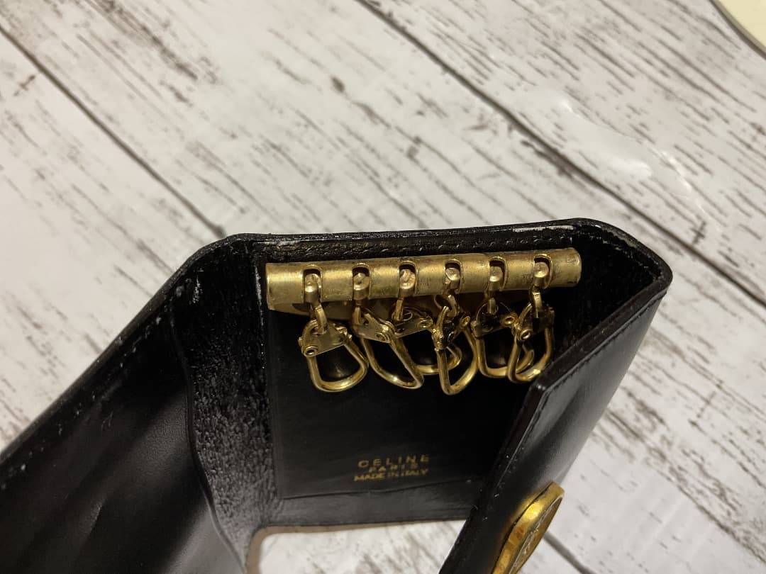 激レア　CELINE セリーヌ　ヴィンテージ　ホースキャリッジ　キーケース
