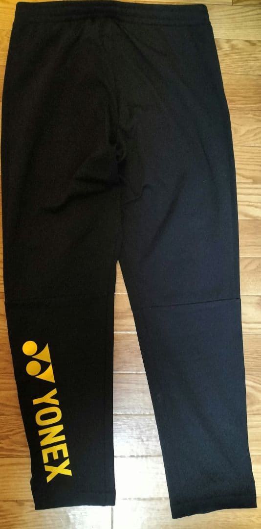 中古ヨネックスバドミントンゴールドオリジナルモデル ニットウォームアップパンツ