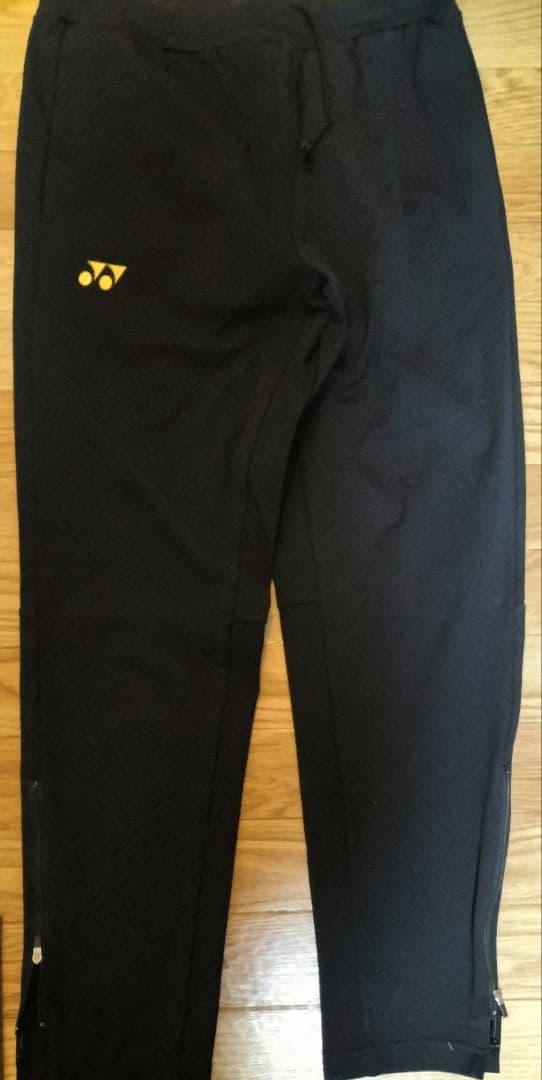 中古ヨネックスバドミントンゴールドオリジナルモデル ニットウォームアップパンツ