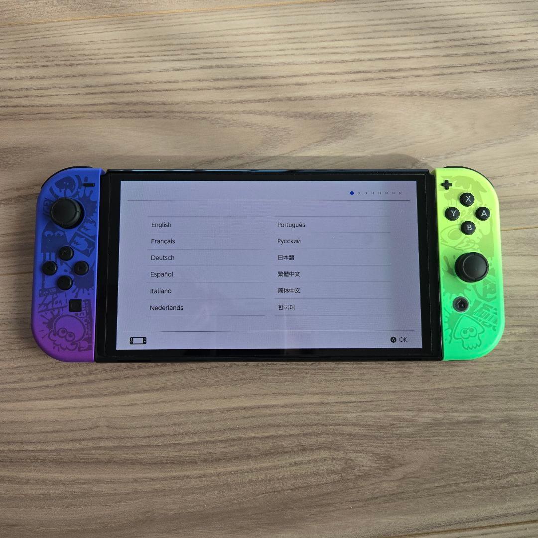 Nintendo Switch Splatoon3Edition コントローラー