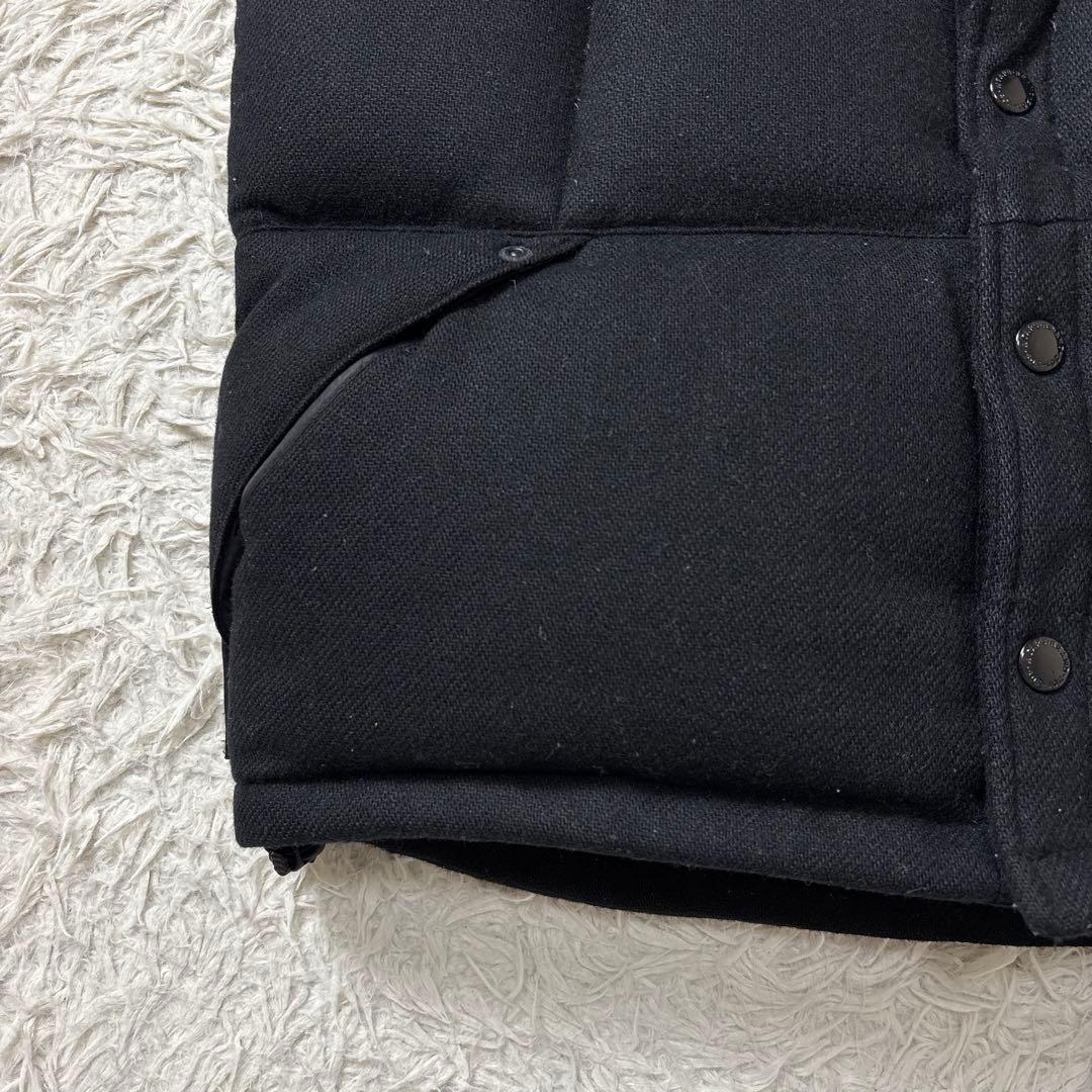 美品 WTAPS Wool Down Vest ブラック S