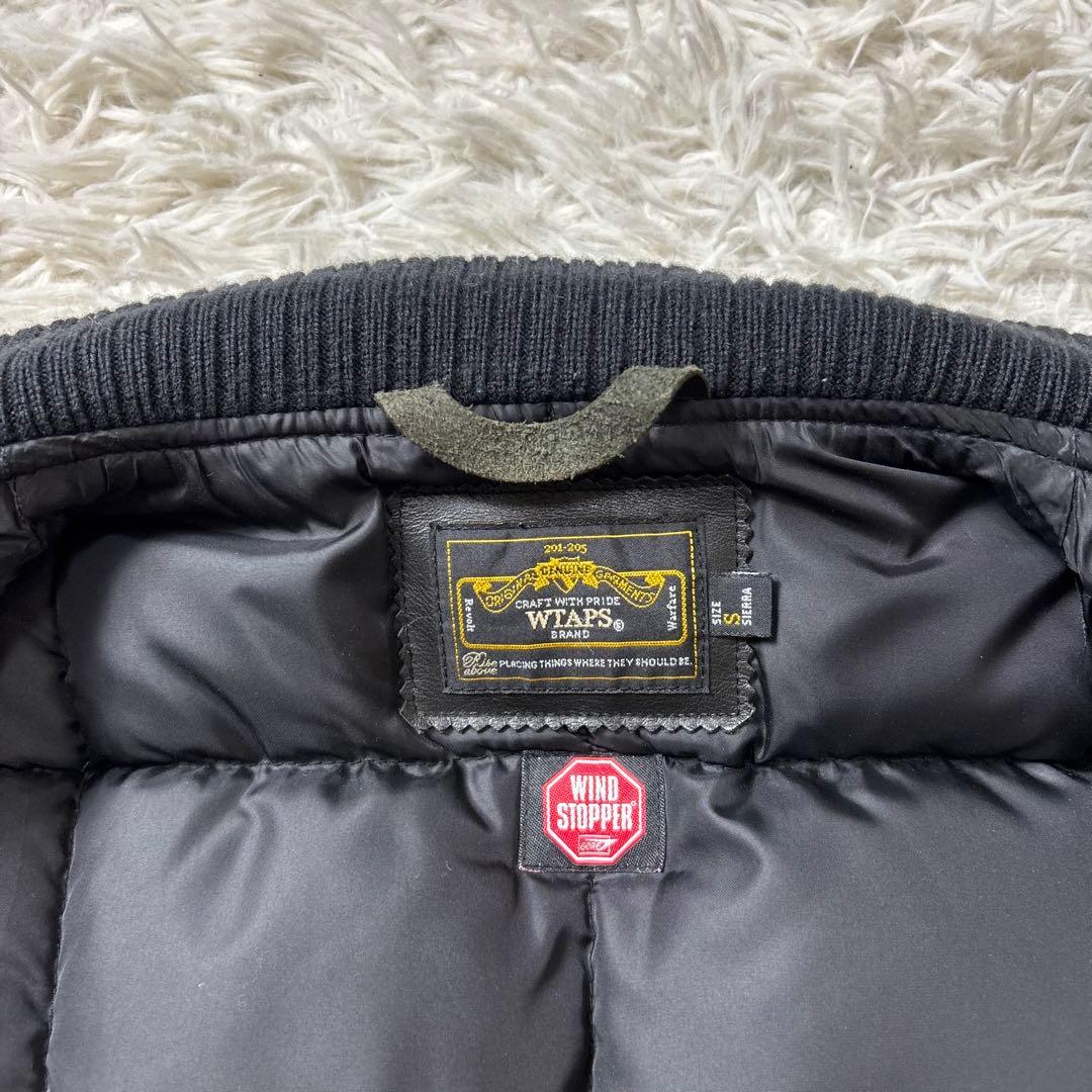 美品 WTAPS Wool Down Vest ブラック S