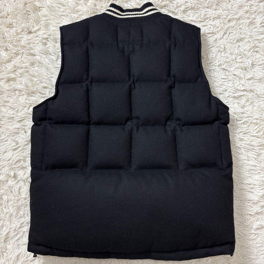 美品 WTAPS Wool Down Vest ブラック S