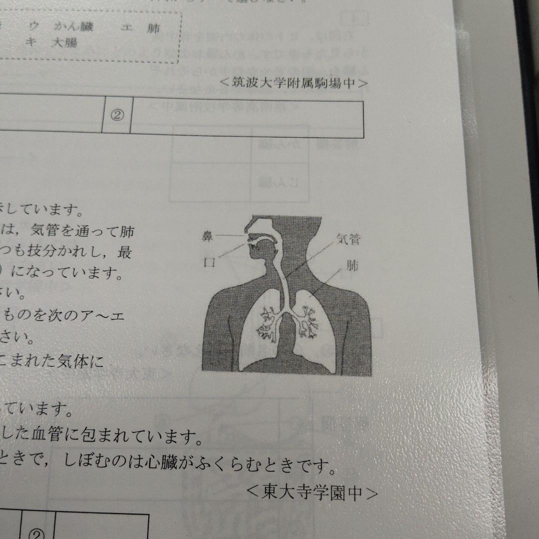 久留米附設中過去問、よく出る漢字語句、最難関校の動物-人体▼値下げ依頼〜歓迎▼