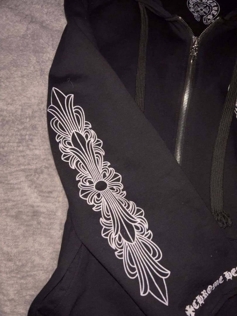 Chrome Hearts ブラック パーカー ロサンゼルス製