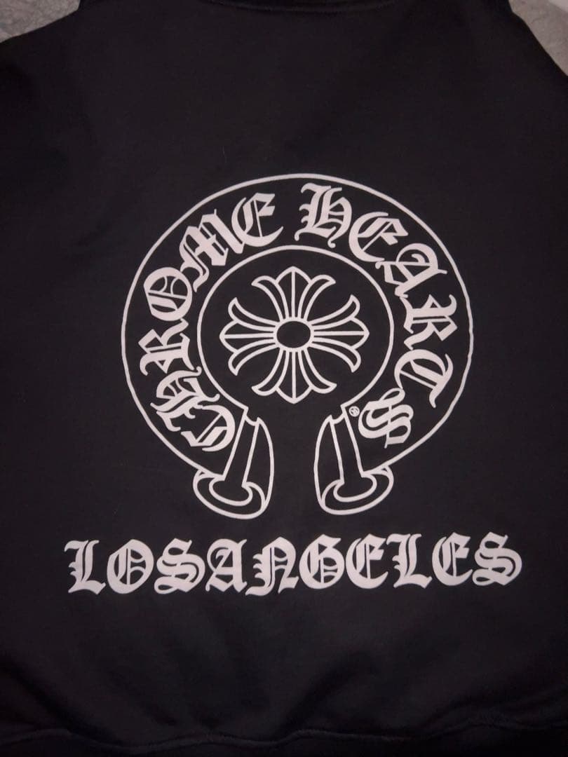 Chrome Hearts ブラック パーカー ロサンゼルス製
