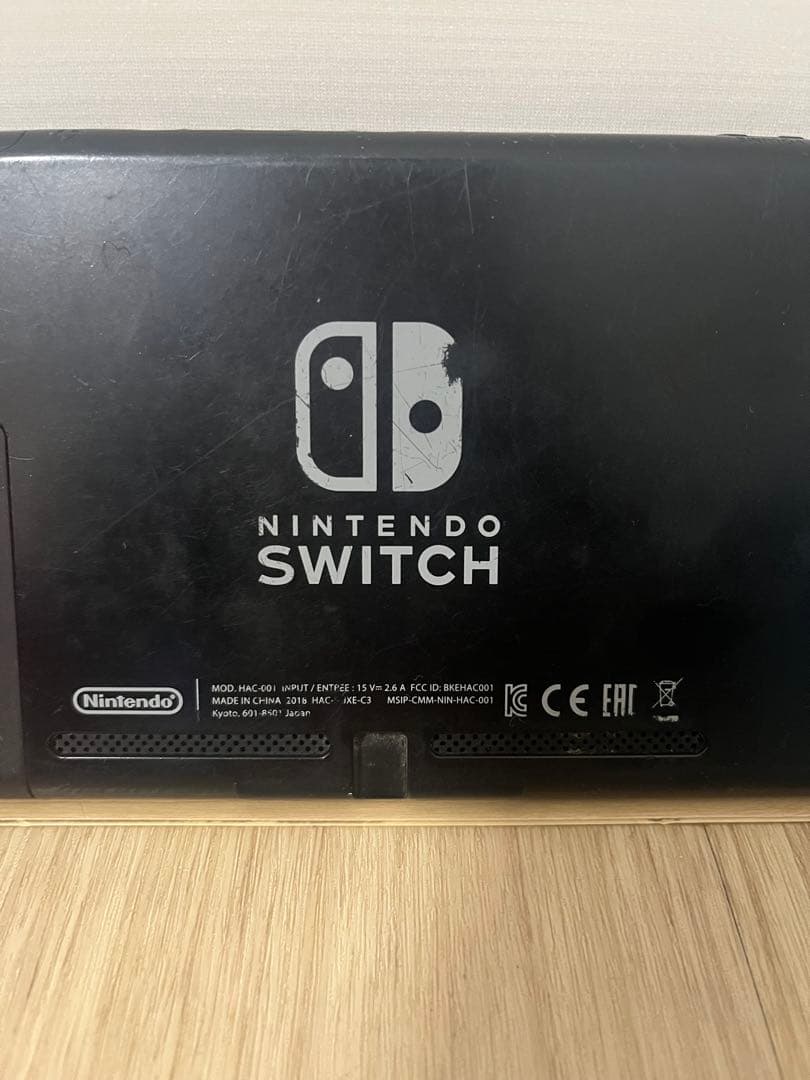 【ジャンク】任天堂スイッチ Switch （HAC-001）ジョイコン付き